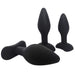 Brutus - Buttplug Set - Siliconen Anaal Pluggen - 3 stuks - Ass Plug Training Kit 3 Pcs.-Laced-up.nl