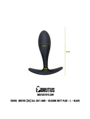 Brutus - Siliconen Buttplug - All Day Long - 3 maten-Laced-up.nl