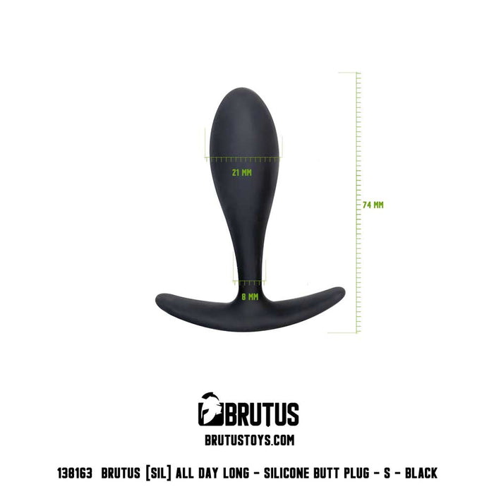 Brutus - Siliconen Buttplug - All Day Long - 3 maten-Laced-up.nl