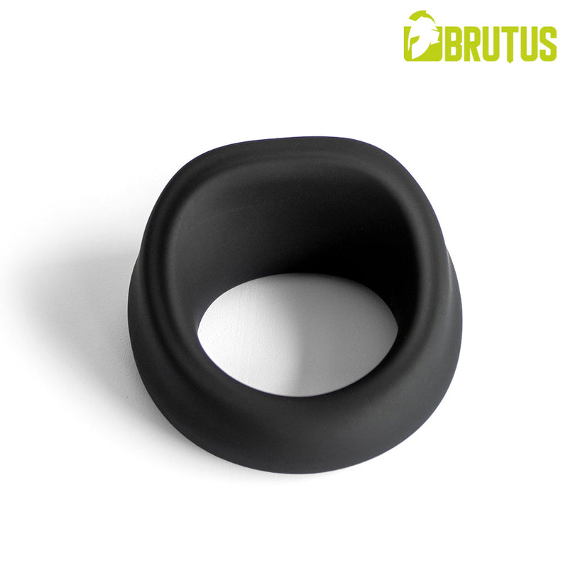 Brutus - Cocklifter - Superzachte Siliconen Cockring - Zwart-Erotiekvoordeel.nl