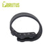 Brutus - Cockring - Siliconen Cock Strap - Zwart - 3 Snap Silicone Cock Strap-Laced-up.nl