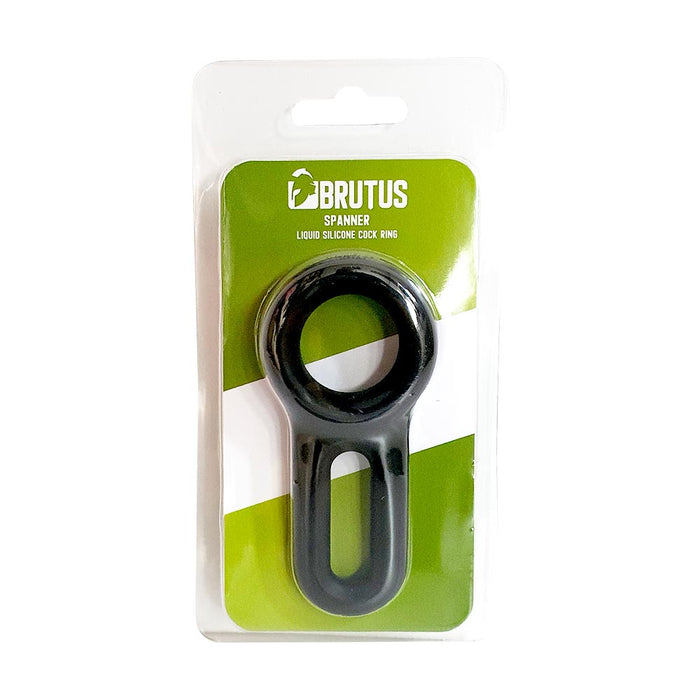 Brutus - Cockring - Siliconen Cockring - Spanner - Liquid Silicone Cock Ring-Laced-up.nl