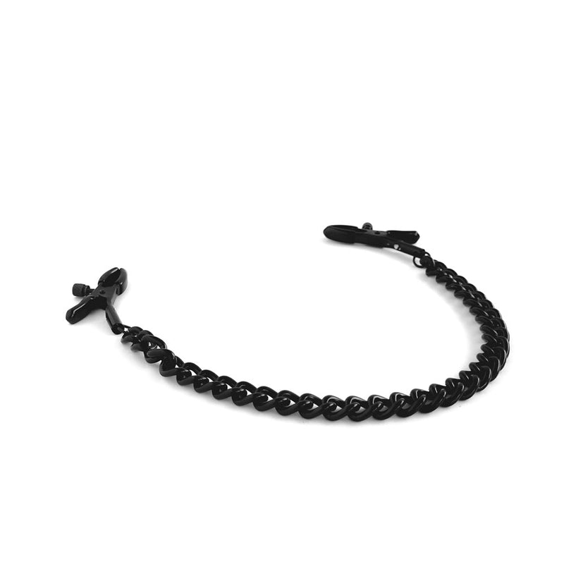 Brutus – Crocodile – Verstellbare Nippelklemmen aus Metall – Schwarz – Laced-up.nl