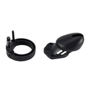 Brutus - Denial - Cage à pénis souple en silicone - Cage de chasteté - Noir - Laced-up.nl