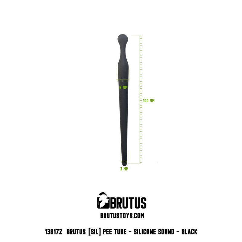 Brutus - Dilator - Silicone Sound - Pee Hole Plug - Silicone Sound-Laced-up.nl