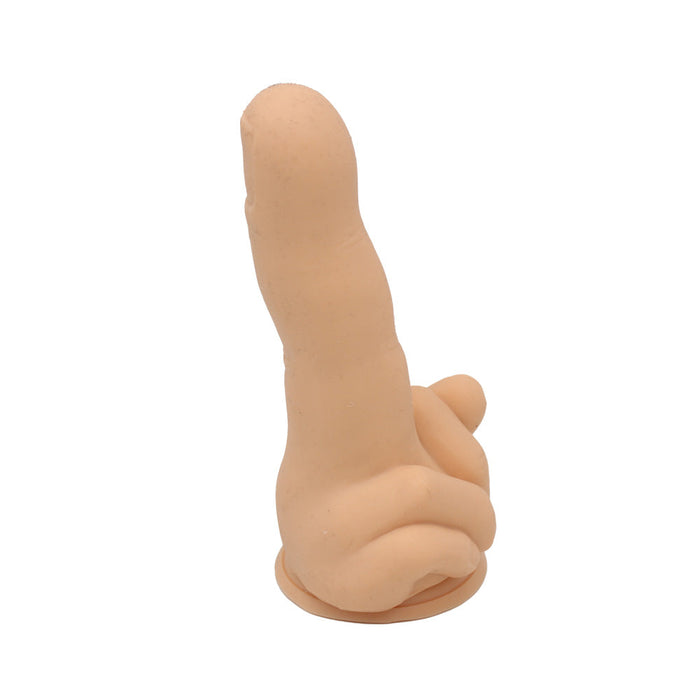 Brutus - Dildo - Handsome F*ck U Siliconen Dildo - Lichte Huidskleur - PVC-Laced-up.nl