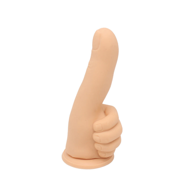 Brutus - Dildo - Siliconen Vuist Dildo - Lichte Huidskleur - Handsome Thumber Dildo-Laced-up.nl
