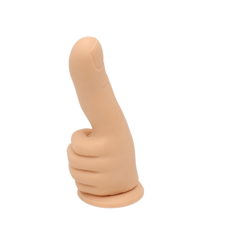 Brutus - Dildo - Siliconen Vuist Dildo - Lichte Huidskleur - Handsome Thumber Dildo-Laced-up.nl
