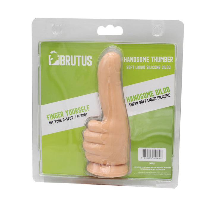 Brutus - Dildo - Siliconen Vuist Dildo - Lichte Huidskleur - Handsome Thumber Dildo-Laced-up.nl