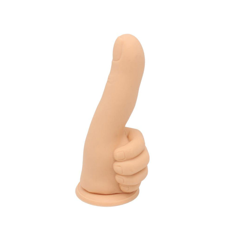 Brutus - Dildo - Siliconen Vuist Dildo - Lichte Huidskleur - Handsome Thumber Dildo-Laced-up.nl