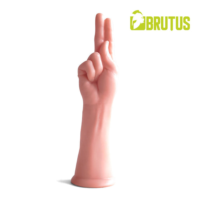 Brutus - Fisting Dildo - PVC - Realistische Vuist Dildo - Lichte Huidskleur-Laced-up.nl