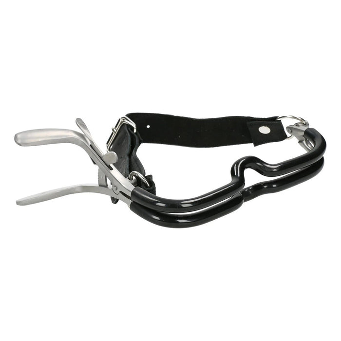 Brutus - Gag - Mondklem - Jennings Mondklem - Leather Strap-On Jennings Clamps-Laced-up.nl