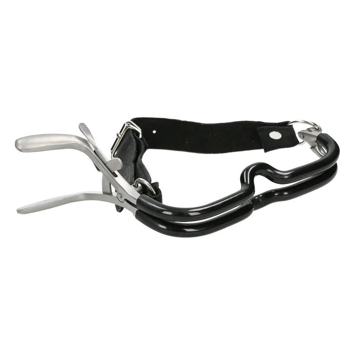 Brutus - Gag - Mondklem - Jennings Mondklem - Leather Strap-On Jennings Clamps-Laced-up.nl