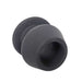 Brutus - Gobbler - Silicone Tunnel Plug - Buttplug - Siliconen - Zwart - 3 maten-Laced-up.nl