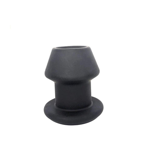 Brutus - Gobbler - Silicone Tunnel Plug - Buttplug - Siliconen - Zwart - 3 maten-Laced-up.nl