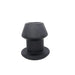 Brutus - Gobbler - Silicone Tunnel Plug - Buttplug - Siliconen - Zwart - 3 maten-Laced-up.nl