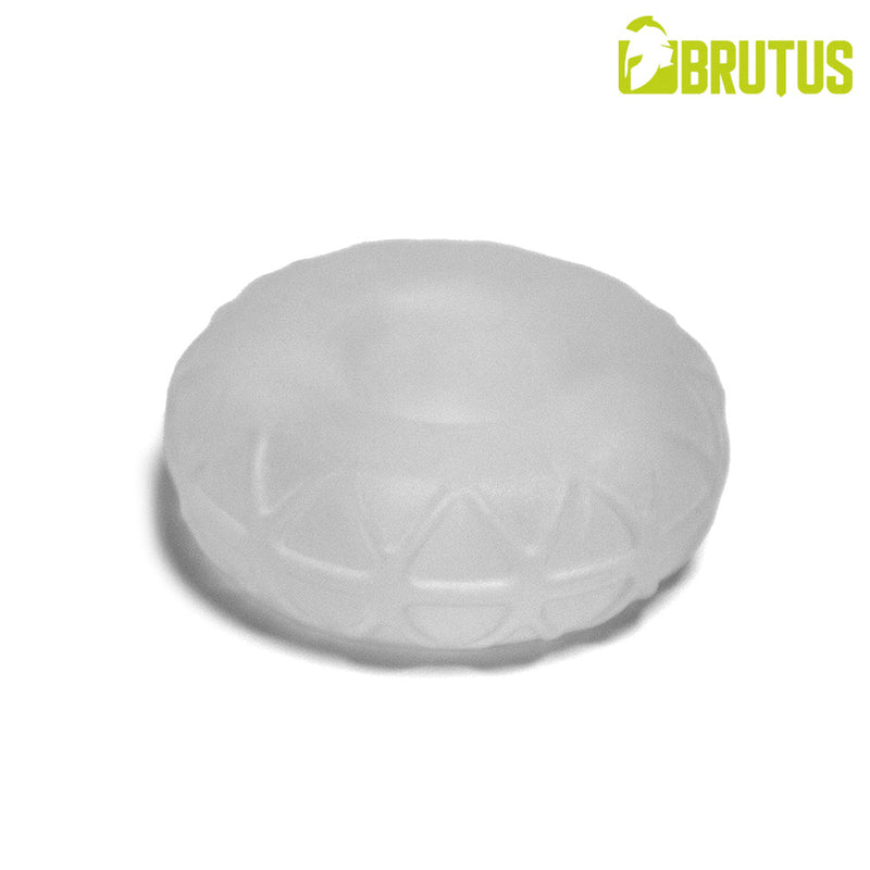 Brutus - ICE - Silasoft Fat Donut Cockring - Transparant-Erotiekvoordeel.nl