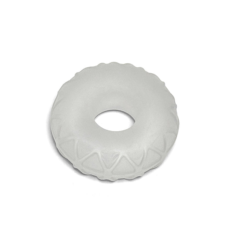 Brutus - ICE - Silasoft Fat Donut Cockring - Transparant-Erotiekvoordeel.nl
