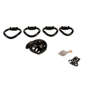 Brutus - Knob - Chastity Cage - Black - Laced-up.nl