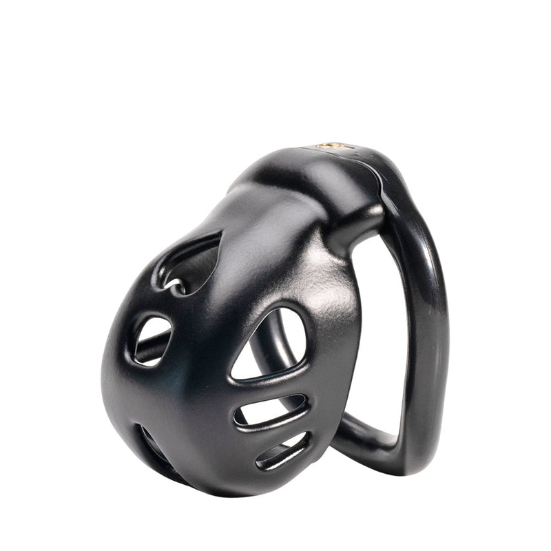 Brutus - Knob - Chastity Cage - Black - Laced-up.nl
