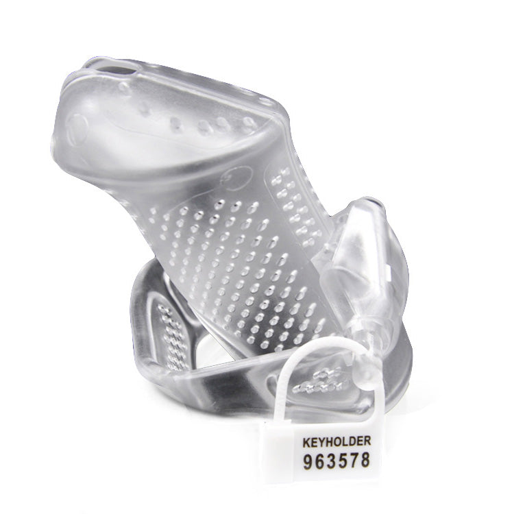 Brutus - Kuisheidskooi - Airmesh - Chastity Cage - Clear-Laced-up.nl
