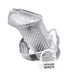 Brutus - Kuisheidskooi - Airmesh - Chastity Cage - Clear-Laced-up.nl