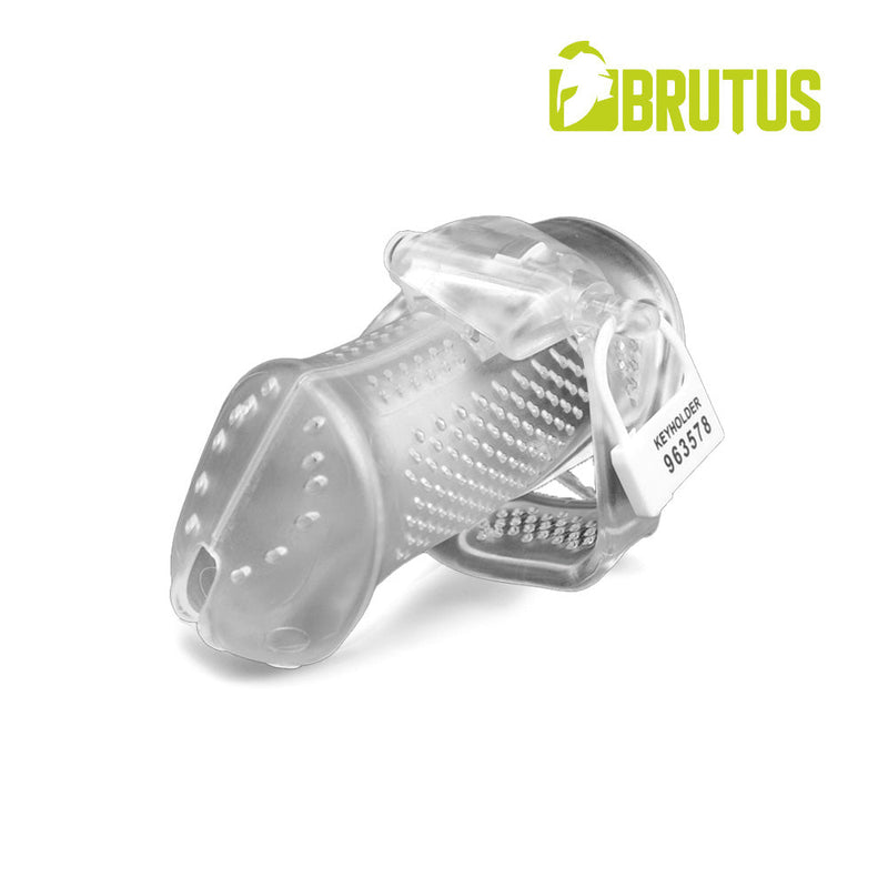 Brutus - Kuisheidskooi - Airmesh - Chastity Cage - Clear-Laced-up.nl