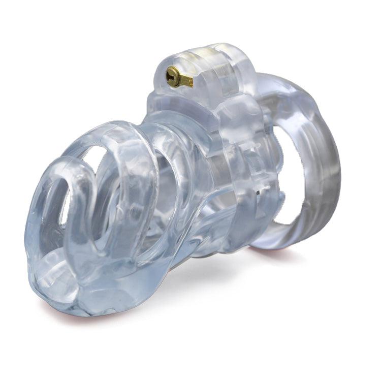 Brutus - Kuisheidskooi - Peniskooi - Cyborg Chastity Cage - Transparant-Laced-up.nl