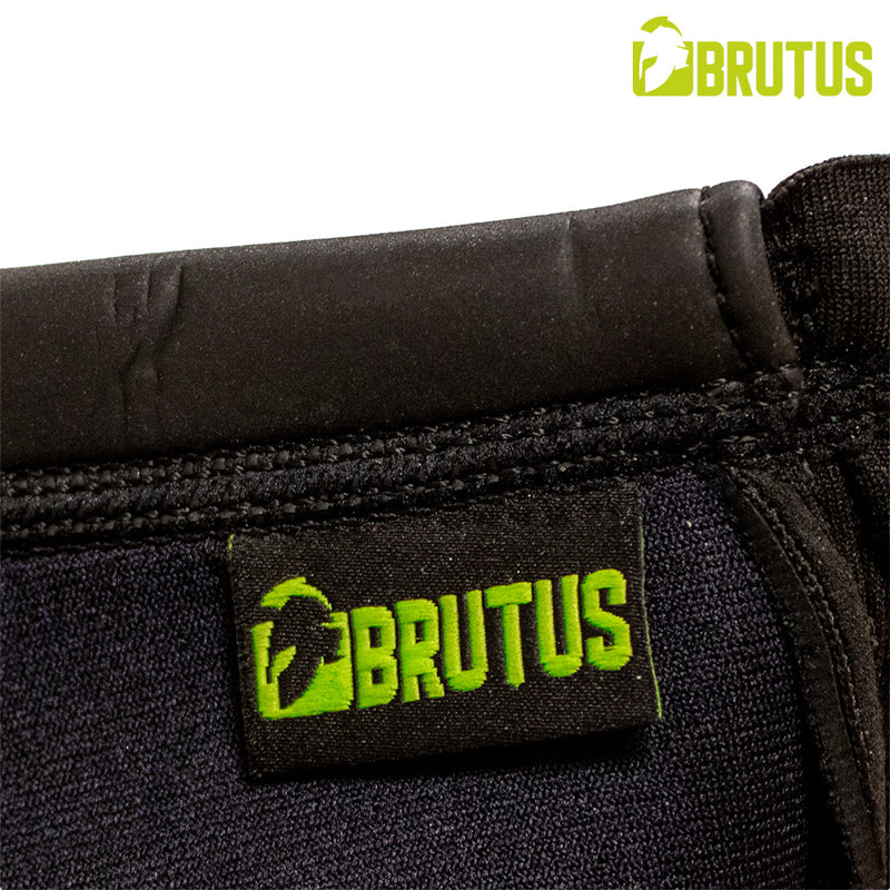 Brutus - Neopreen Alien Gas Masker Hood - Zwart-Erotiekvoordeel.nl