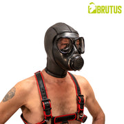 Brutus - Neopreen Army Gas Masker Hood - Zwart-Erotiekvoordeel.nl