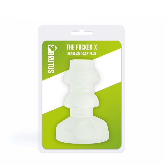 Brutus - Penis Sleeve - Jack off Masturbatie Sleeve - TPE - Transparant - The Fucker X Headless Fxxx Plug-Laced-up.nl