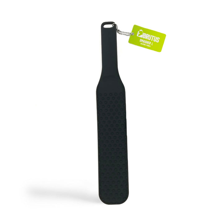 Brutus - SMASHER Silicone Paddle - Siliconen Plak - Zwart - 2 maten-Laced-up.nl