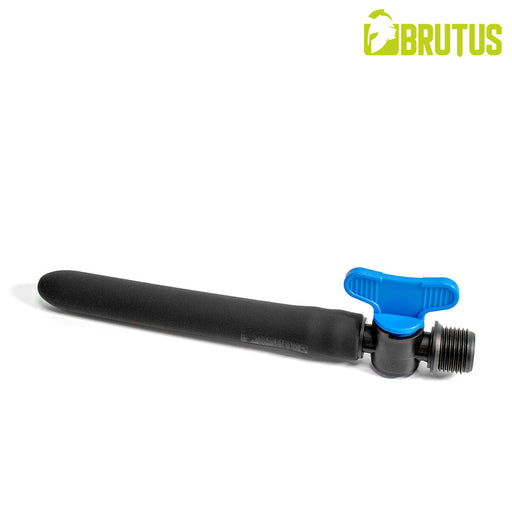 Brutus - Siliconen Anaal Douche met Afsluitklep - Zwart-Erotiekvoordeel.nl