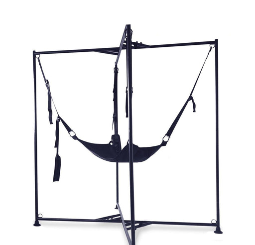 Brutus - Sling, Kussen en Stijgbeugels - Nylon - Zwart-Erotiekvoordeel.nl