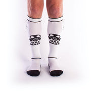 Brutus - Gas Mask Party Voetbalsokken met Zakje - Wit/Zwart-Erotiekvoordeel.nl