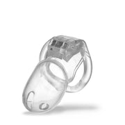 Brutus Stealth - Kuisheidskooi - Transparante Peniskooi van onverwoestbaar Polycarbonaat - STEALTH - Chastity Cage Clear-Laced-up.nl