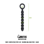 Brutus Stop & Go - Anaal Kralen - Siliconen - Anal Bead Stick-Laced-up.nl