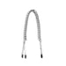 Brutus - Tepelklemmen - Metalen Zilverkleurige Tepelklemmen met Ketting - TWEEZER Nipple Clamps Silver-Laced-up.nl