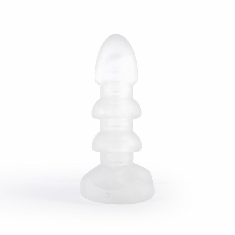 Brutus - The Fucker Fxxx Plug Penis Sleeve - Masturbatie Sleeve - TPE - Transparant-Laced-up.nl