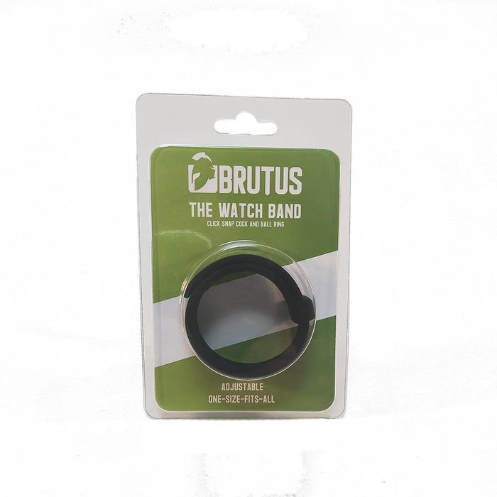 Brutus - The Watch Band - Click Snap Cockring of Ballstretcher-Laced-up.nl