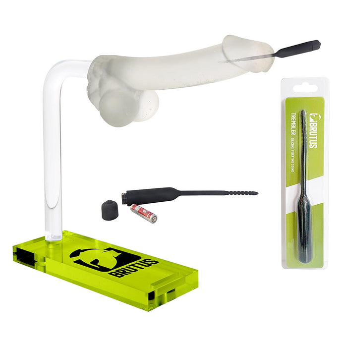 Brutus - Trembler - Dilator - Siliconen Vibrating Sound-Laced-up.nl