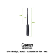 Brutus - Trembler - Dilator - Siliconen Vibrating Sound-Erotiekvoordeel.nl
