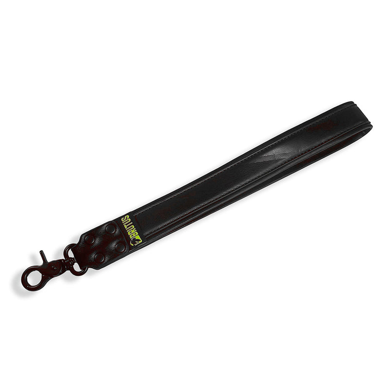 Brutus Vegan Korte Puppy Leash - Zwart-Erotiekvoordeel.nl