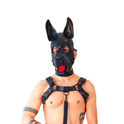 Brutus Vegan Puppy Hood - Zwart-Erotiekvoordeel.nl