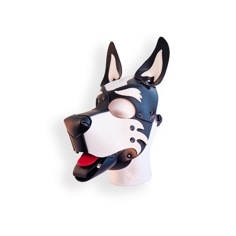 Brutus Vegan Puppy Hood - Zwart/Wit-Erotiekvoordeel.nl