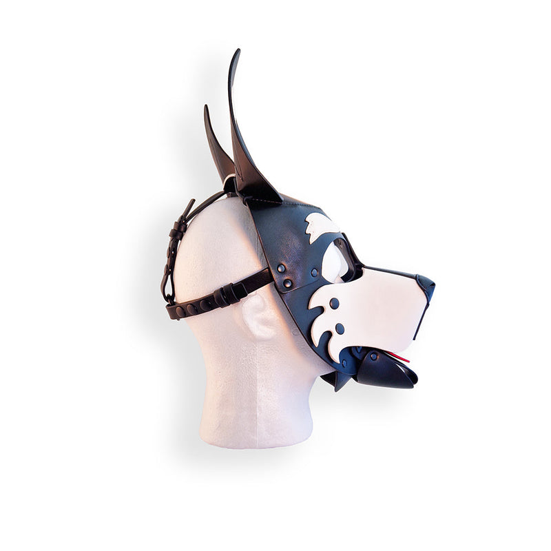 Brutus Vegan Puppy Hood - Zwart/Wit-Erotiekvoordeel.nl