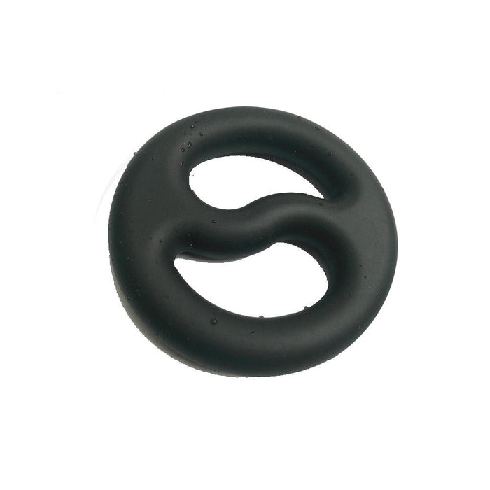 Brutus - Yin-Yang - Cockring - Silicone Cock And Ball Ring-Laced-up.nl