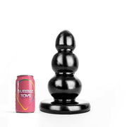 Bubble Toys - Awa - XXL Anaal Plug - 23,5 x 11,9 cm - Zwart-Laced-up.nl