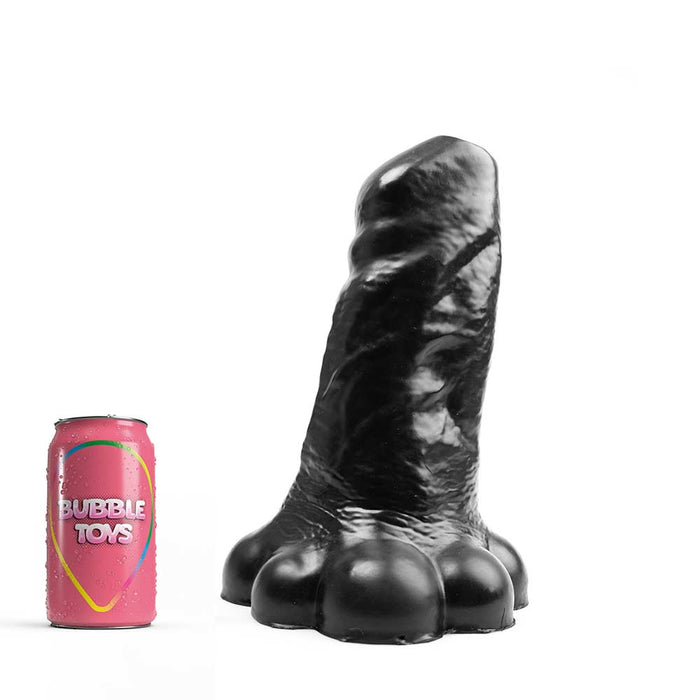 Bubble Toys - Hulk - Anaal Dildo - Zwart - 3 maten-Laced-up.nl