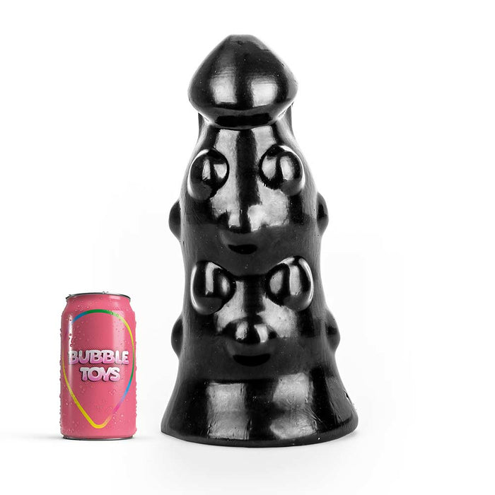 Bubble Toys - PokPok - Anaal Dildo - Zwart - Vier maten-Laced-up.nl